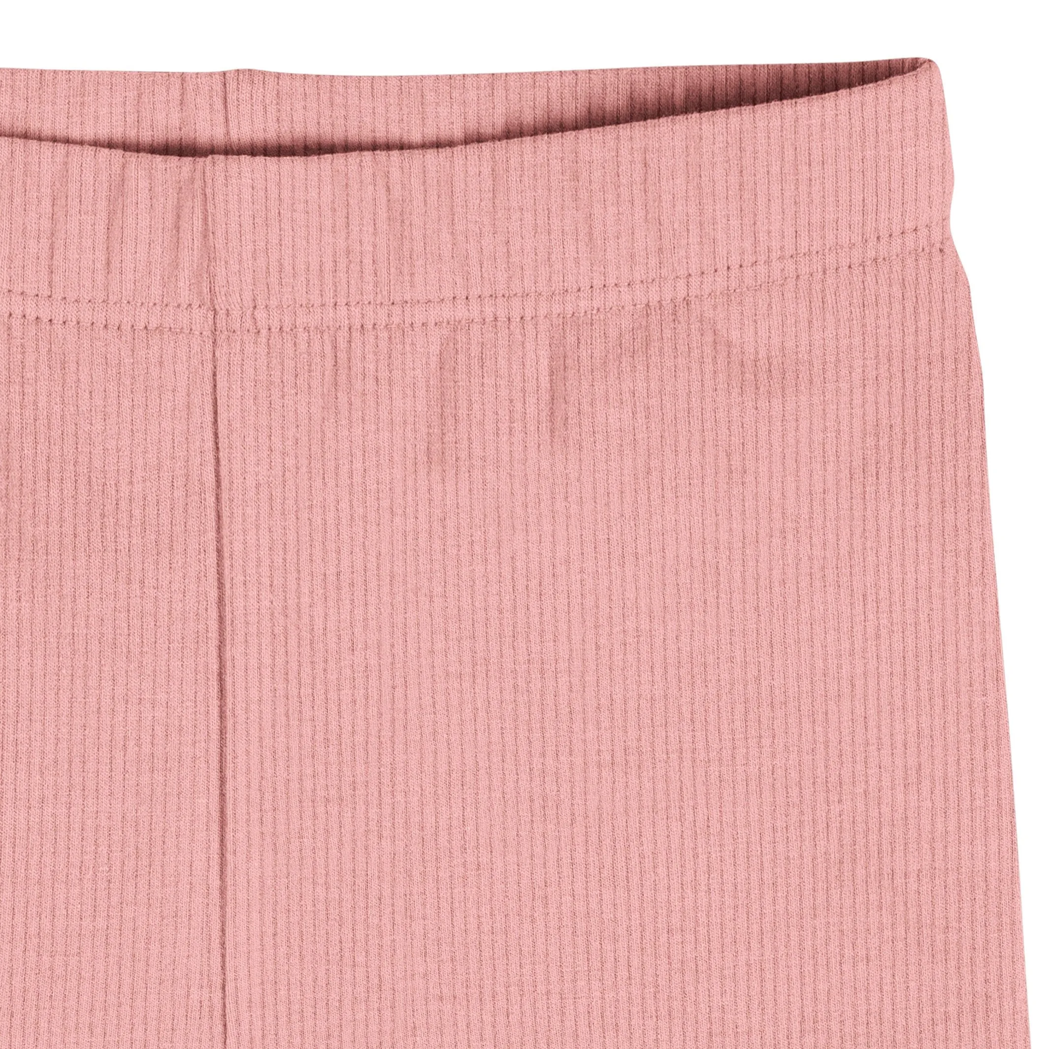 3-Pack Toddler Girls Dusty Pinks Bike Shorts