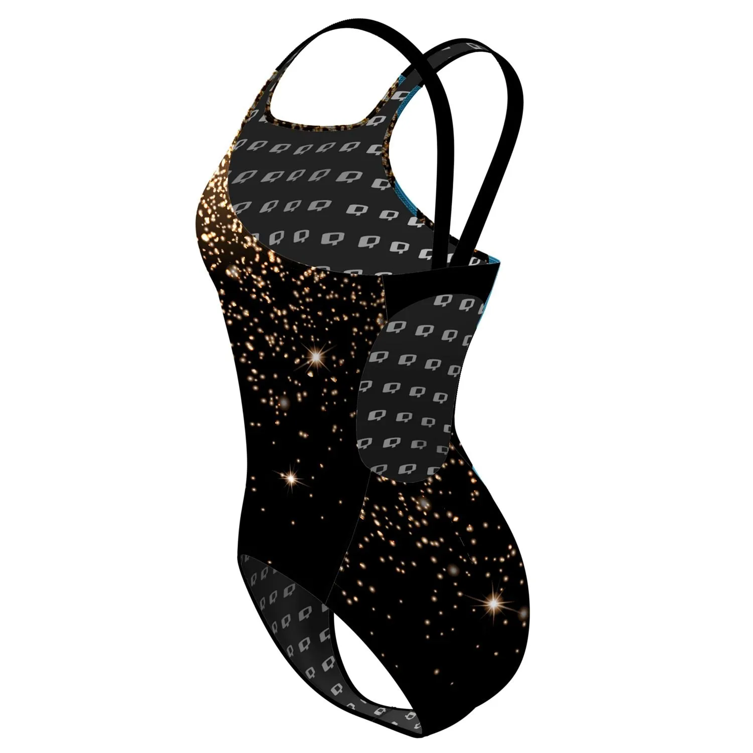 All that Glitters Classic Strap Swimsuit