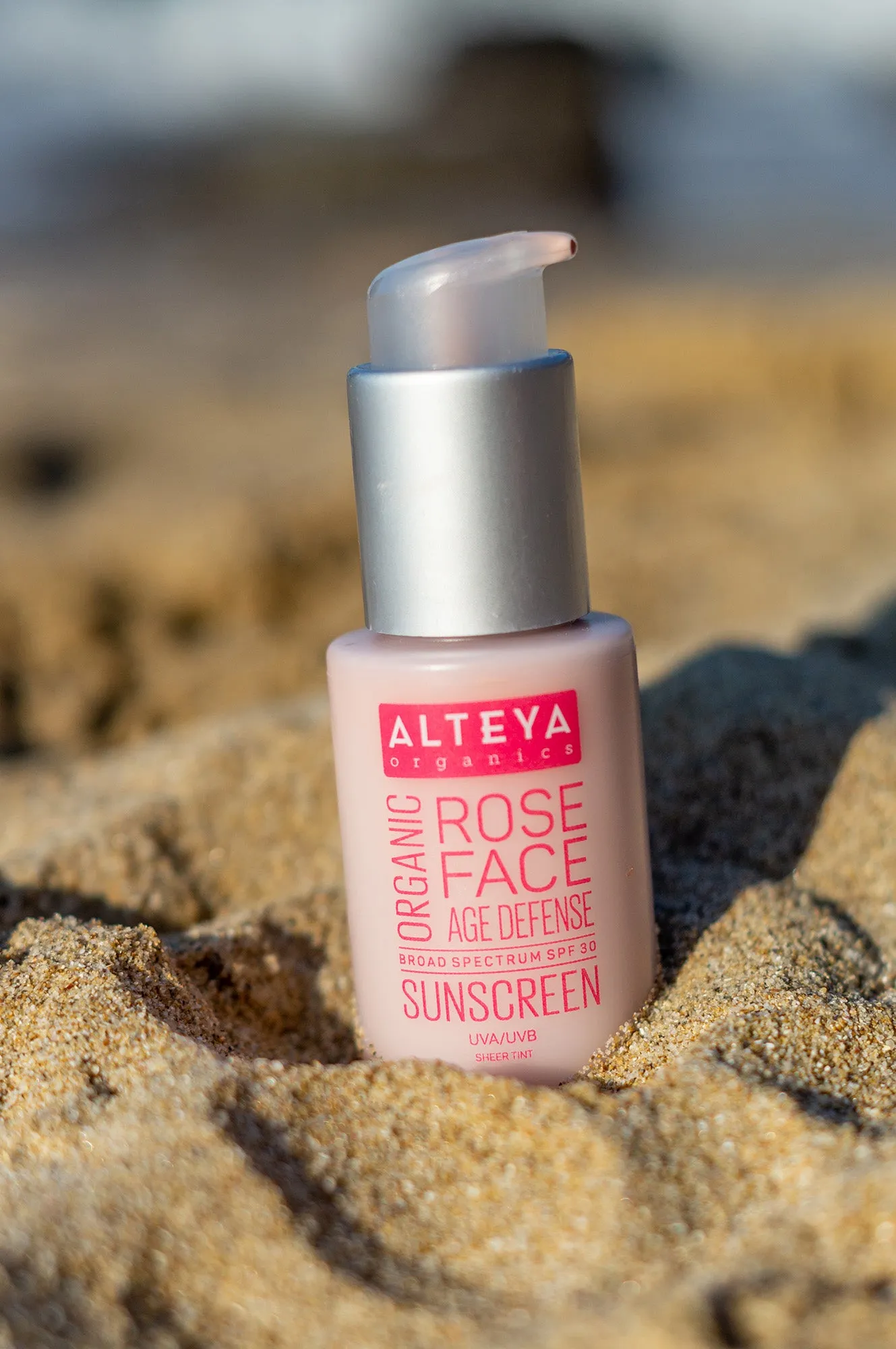 Alteya Organics Sunscreen Rose Face Cream (SPF 30) 50ml