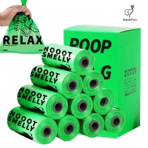 Anniepaw Compostable Dog Waste Poop Bags 100pcs