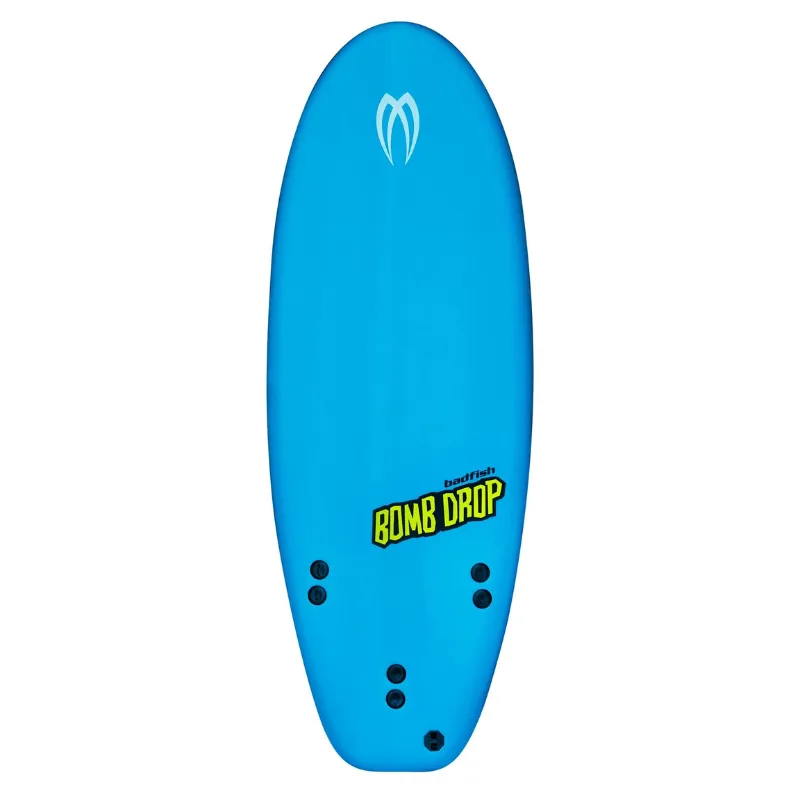 Badfish 5’0” Bomb Drop Foam Surfboard - Blue