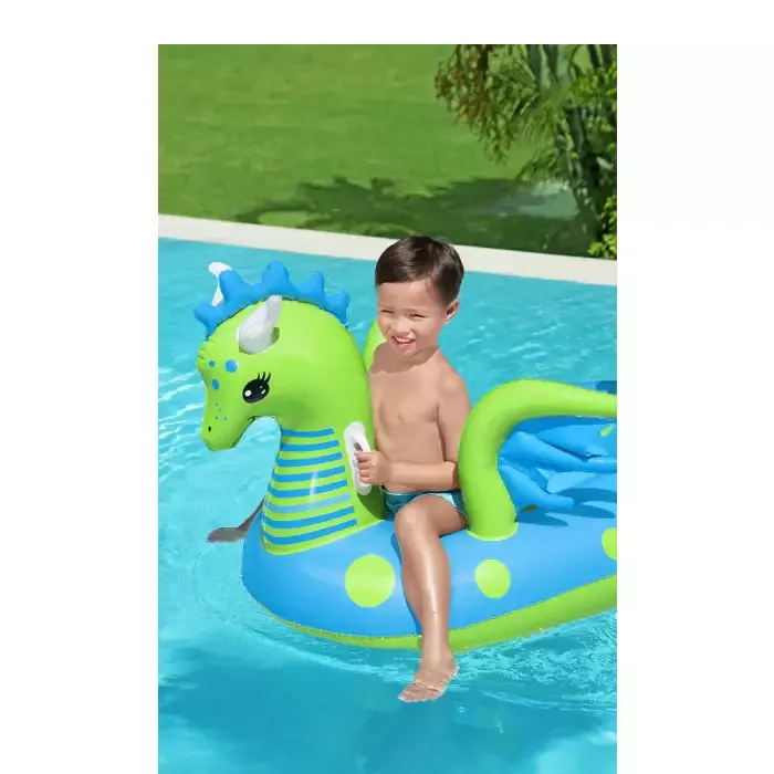 Bestway Fantasy Dragon Ride On (53" x 56"/1.34m x 1.42m)