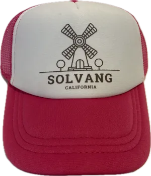 Bubu-Trucker Hat-Solvang-Pink