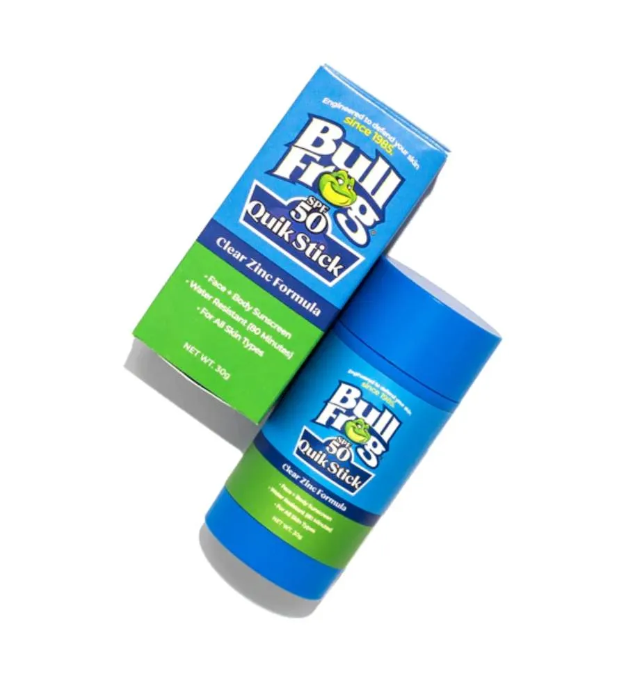 Bullfrog® Quik Stick Sunscreen SPF 50 Broad Spectrum UVA/UVB