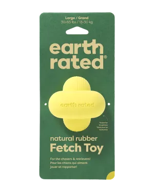 Earth Rated Yellow Fetch Dog Toy - Large 3"