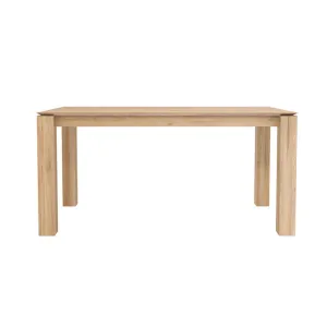 ETHNICRAFT OAK SLICE DINING TABLE