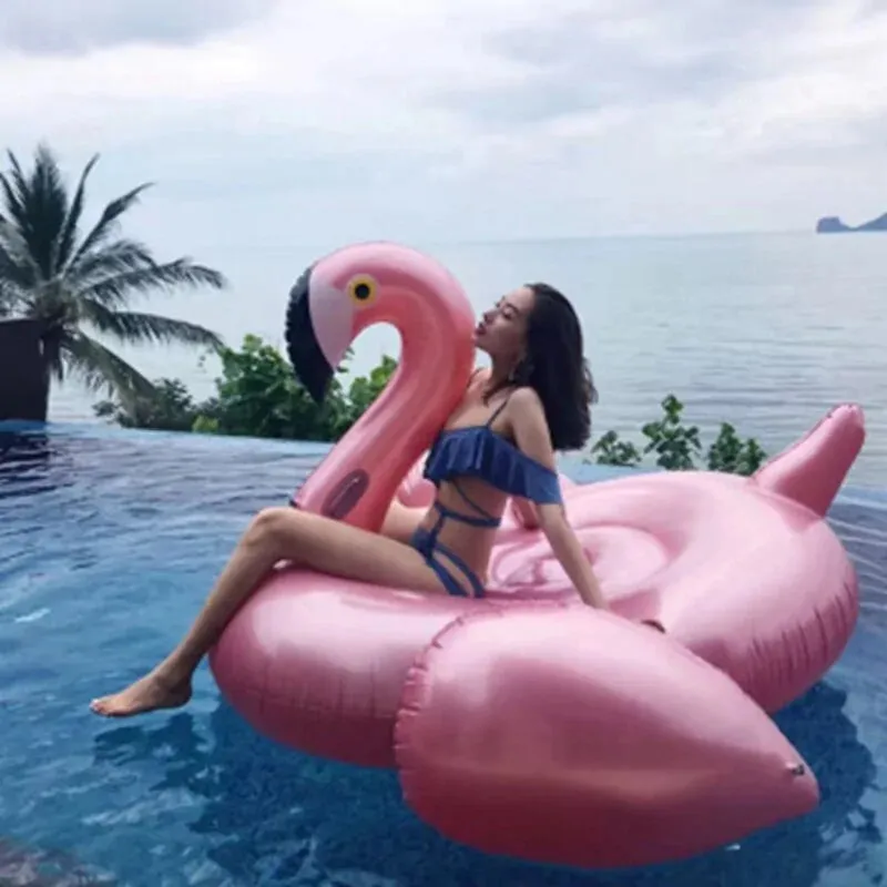 Giant Inflatable Flamingo and Unicorn Pool Floats