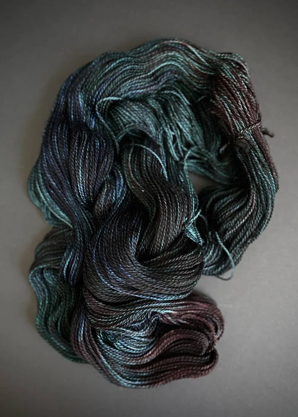 Heather Weir. 4ply Corriedale, Deep Dive