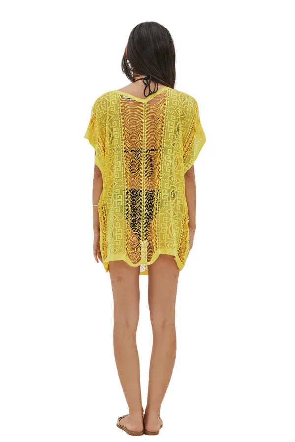 Ladies Beachwear - Pool Cover Up, Fun Summer Dress Swimsuit Coverups, Stylish, Lightweight, and Breathable Swimwear Accessories