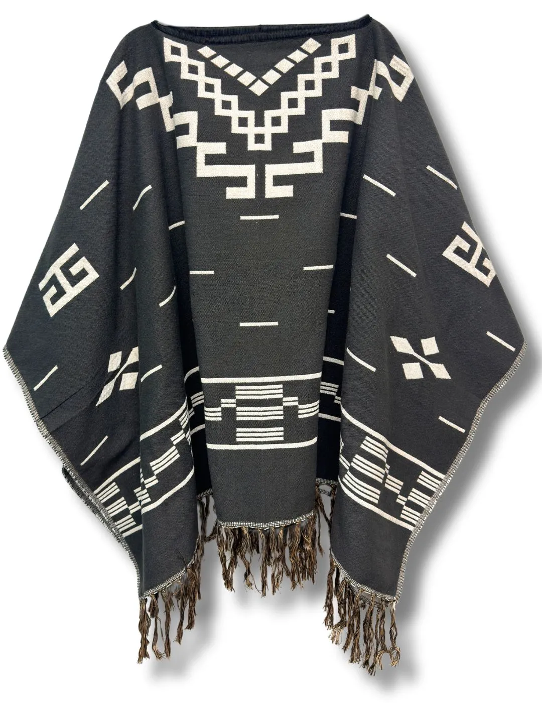 <FONT COLOR="RED">JUST IN!</FONT> 6 Western Style Cotton Poncho Package Deal! Only $17.00 ea.!