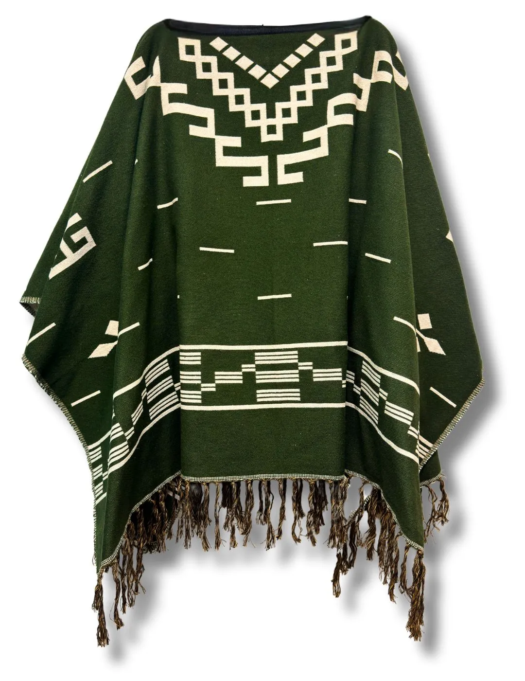 <FONT COLOR="RED">JUST IN!</FONT> 6 Western Style Cotton Poncho Package Deal! Only $17.00 ea.!