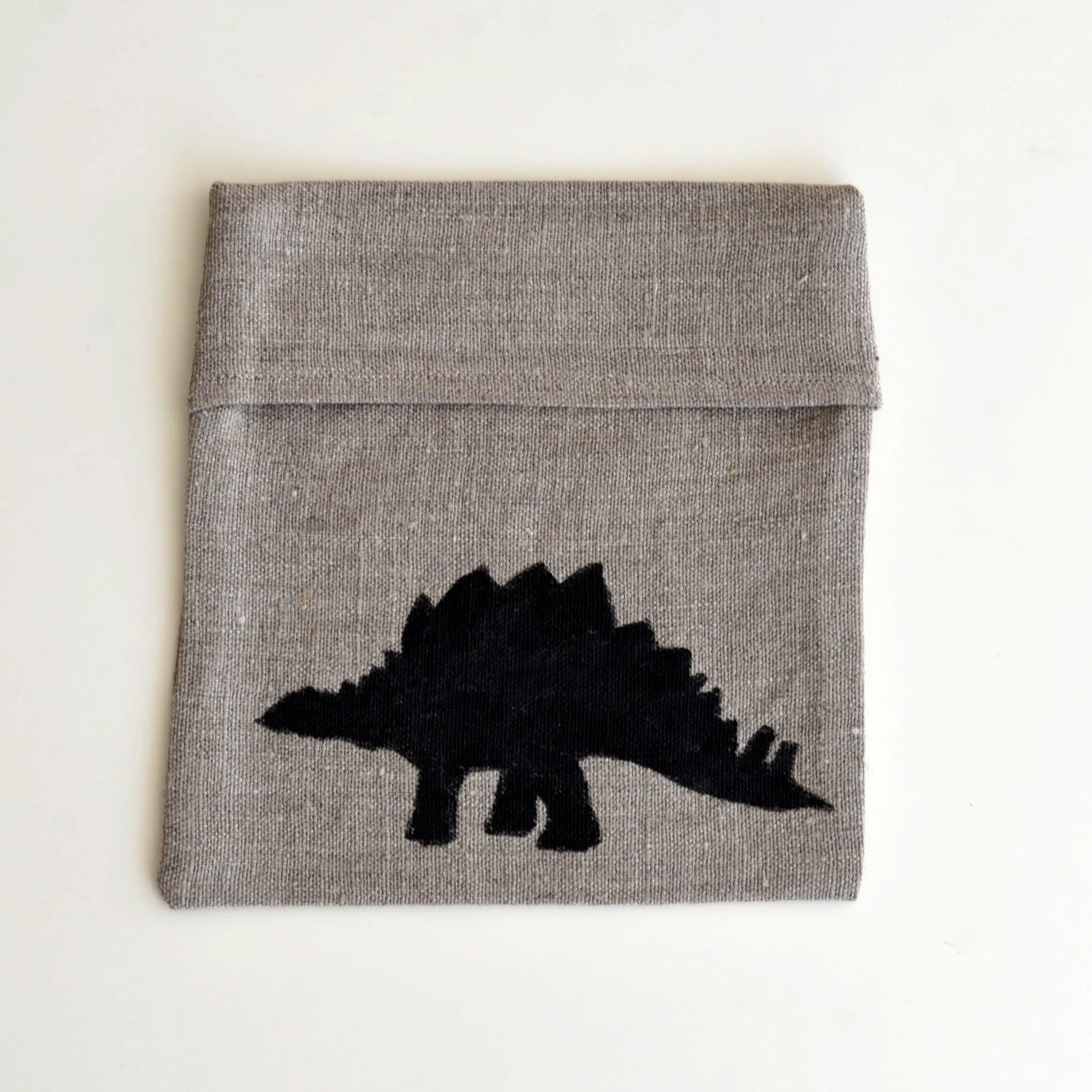 Lunch w/Dinosaur Friends - Linen Sandwich & Snack Bags