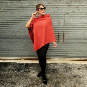 Marrero Poncho - Burnt Orange