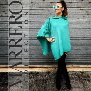 Marrero Poncho - Teal