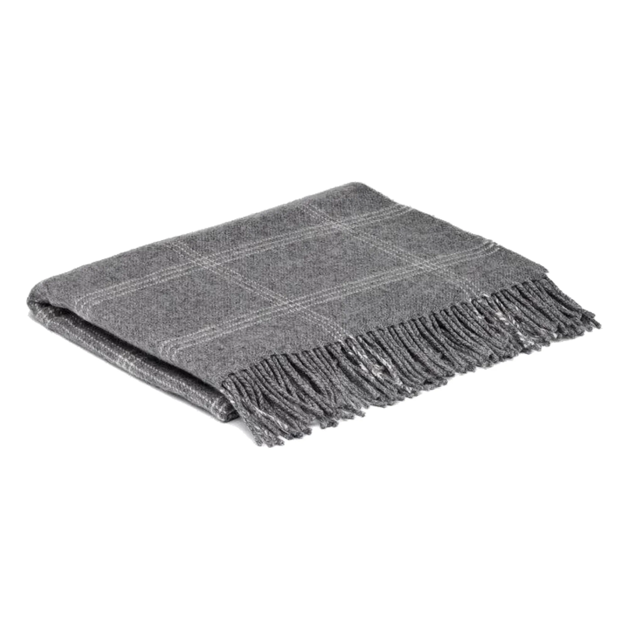 McNutt Pashmina Wrap | Grey Window Pane