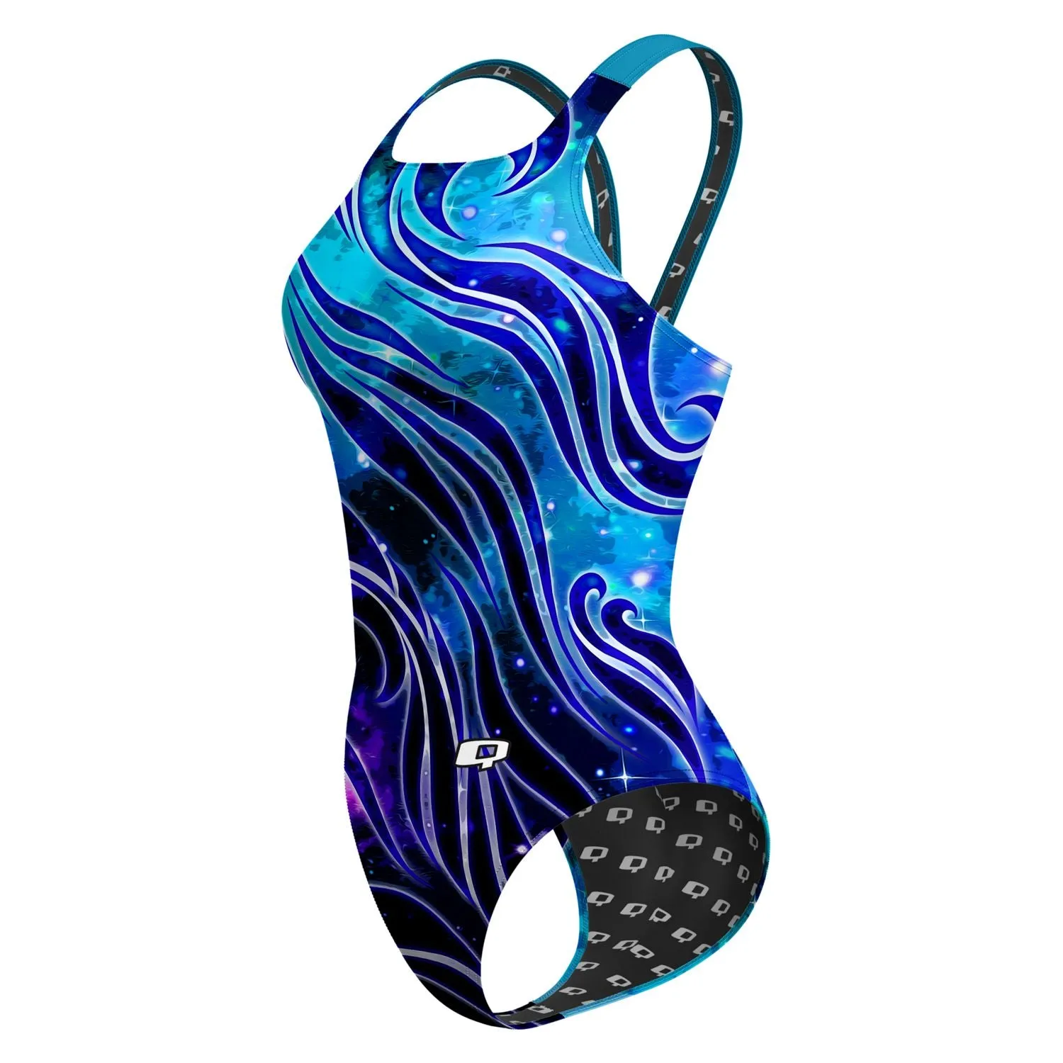 Mystic Waves Classic Strap Swimsuit