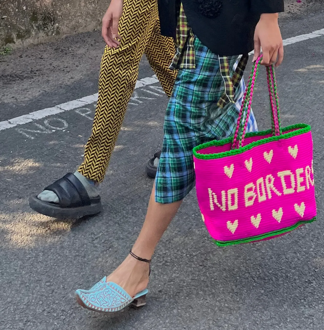 No Borders Market Bag