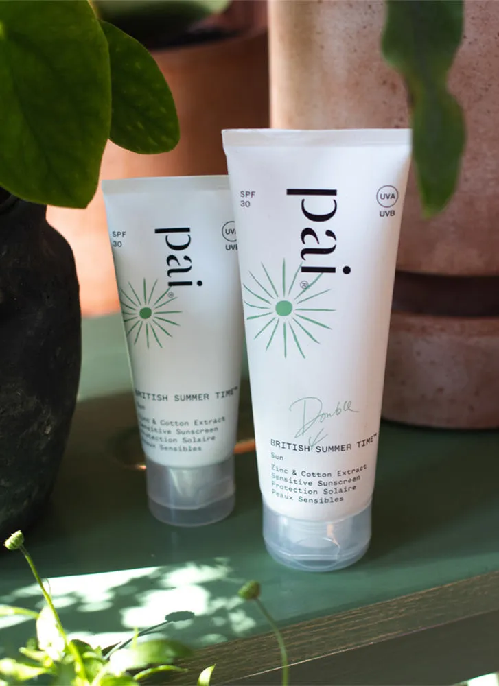 Pai Skincare British Summer Time Zinc & Cotton Extract SPF 30 Sensitive Sunscreen