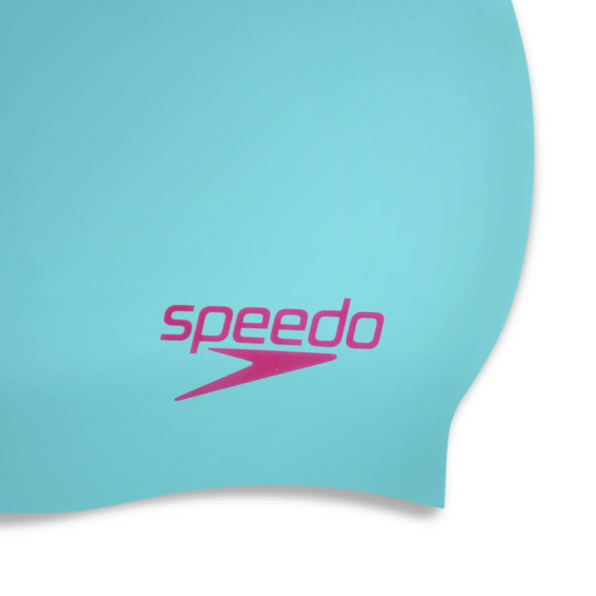 PLAIN MOULDED SILICONE SWIM CAP - JUNIOR