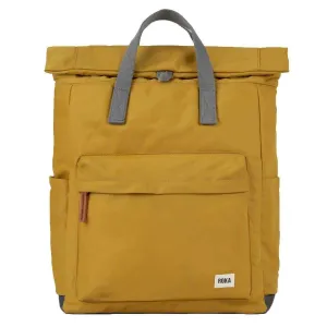 Roka Canfield B Large Sustainable Nylon Backpack - Corn Yellow