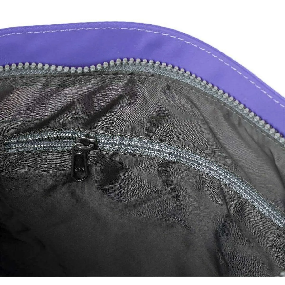 Roka Kennington B Medium Sustainable Nylon Crossbody Bag - Simple Purple