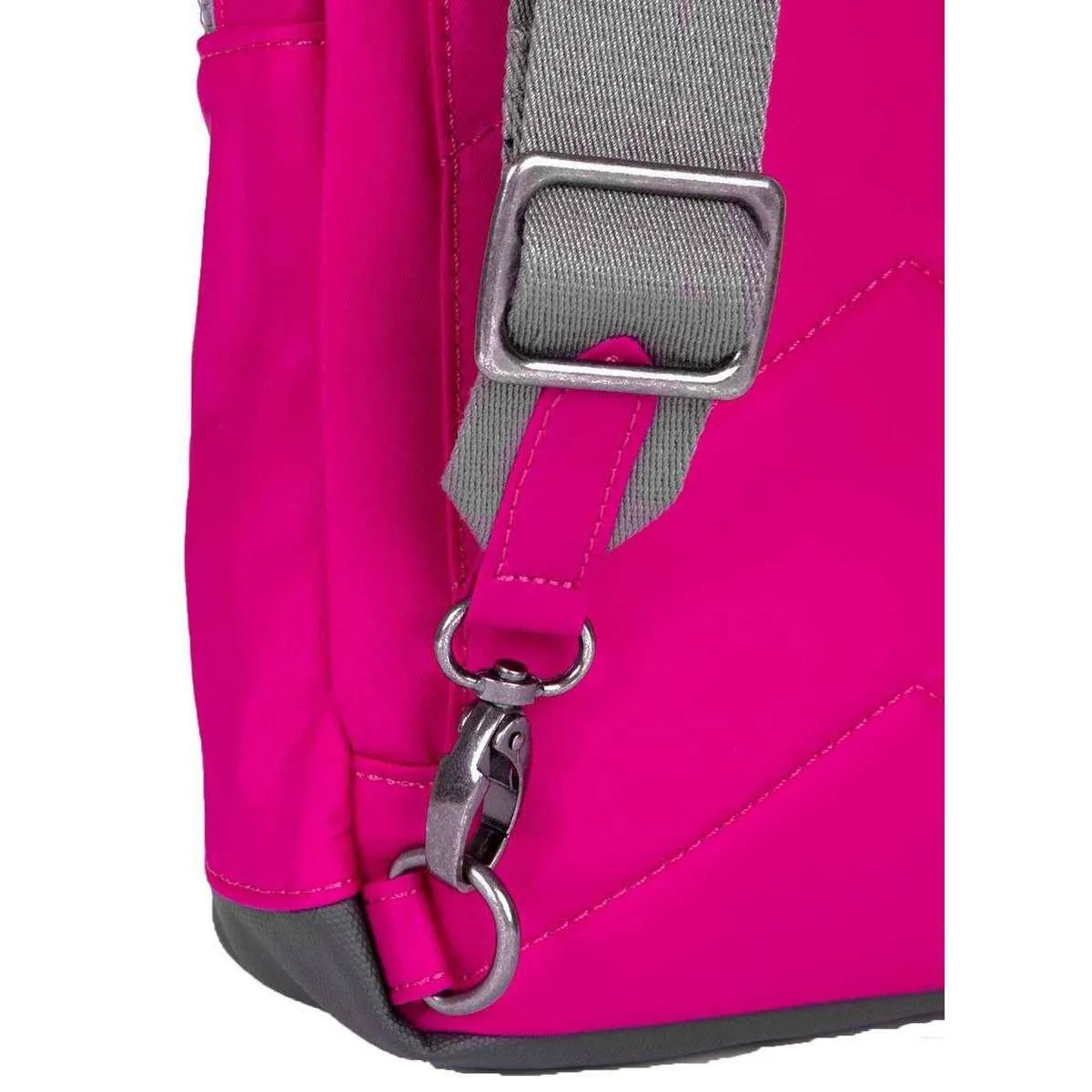 Roka Willesden B Sustainable Nylon Scooter Bag - Candy Pink