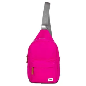 Roka Willesden B Sustainable Nylon Scooter Bag - Candy Pink