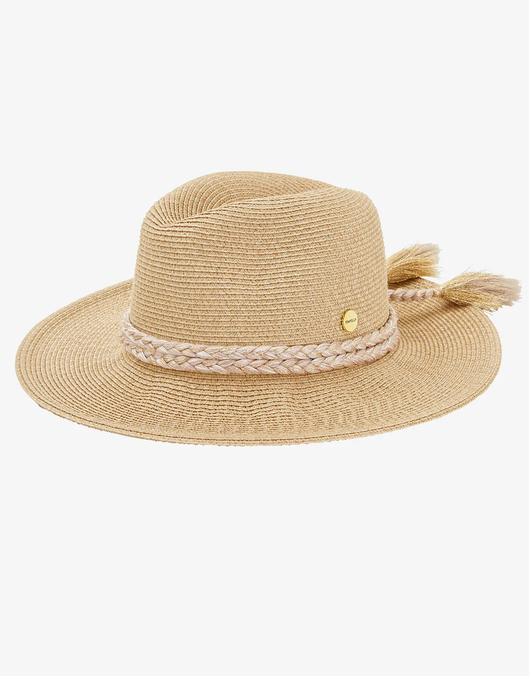 Shady Lady Collapsible Fedora - Gold