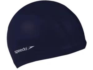 Speedo Polyester Swim Cap (Navy)