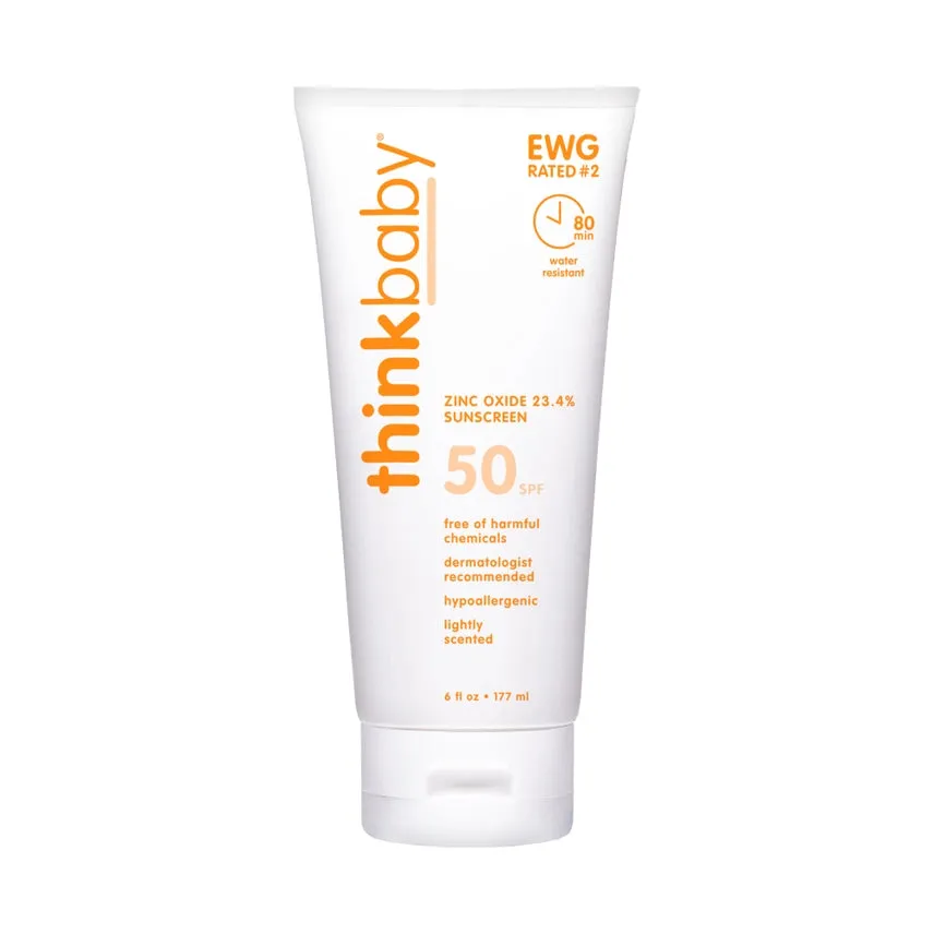 Thinkbaby Safe Sunscreen Spf 50  6oz