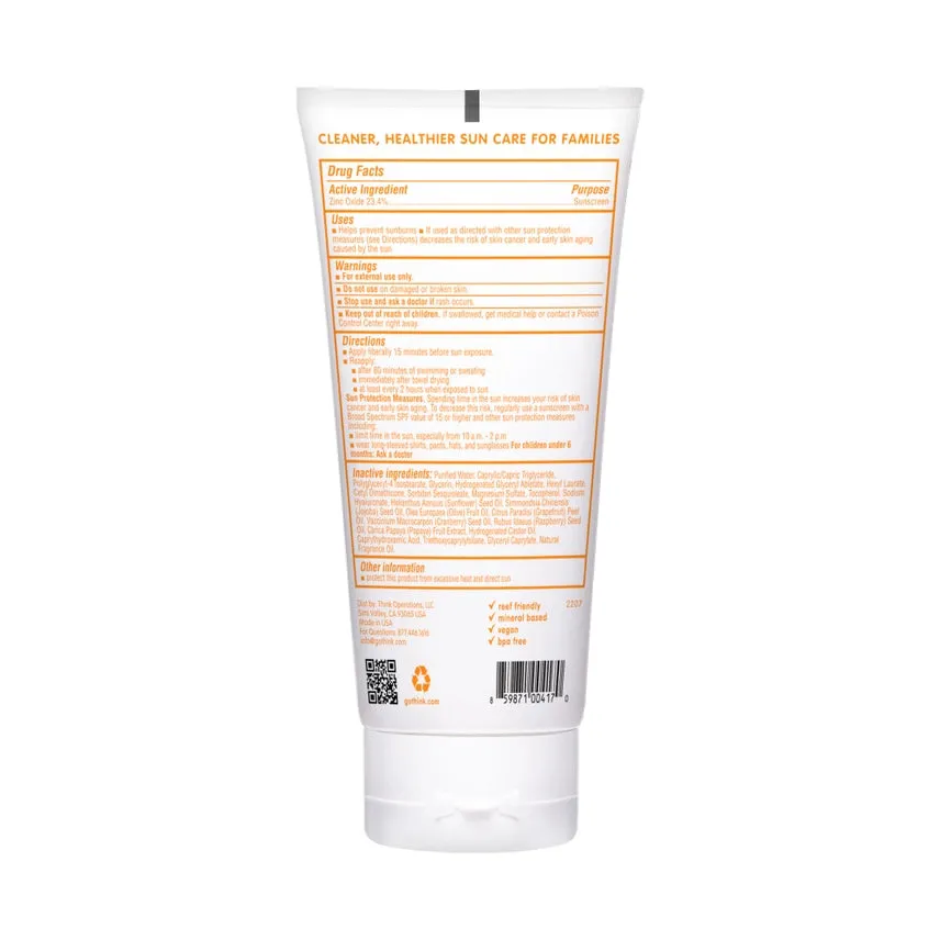 Thinkbaby Safe Sunscreen Spf 50  6oz