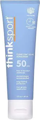 Thinksport Clear Zinc Sunscreen