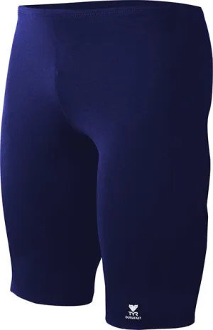 TYR Male Solid Durafast Navy Jammer