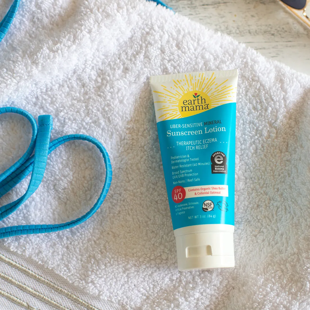 Uber-Sensitive Mineral Sunscreen Lotion SPF 40