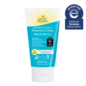 Uber-Sensitive Mineral Sunscreen Lotion SPF 40