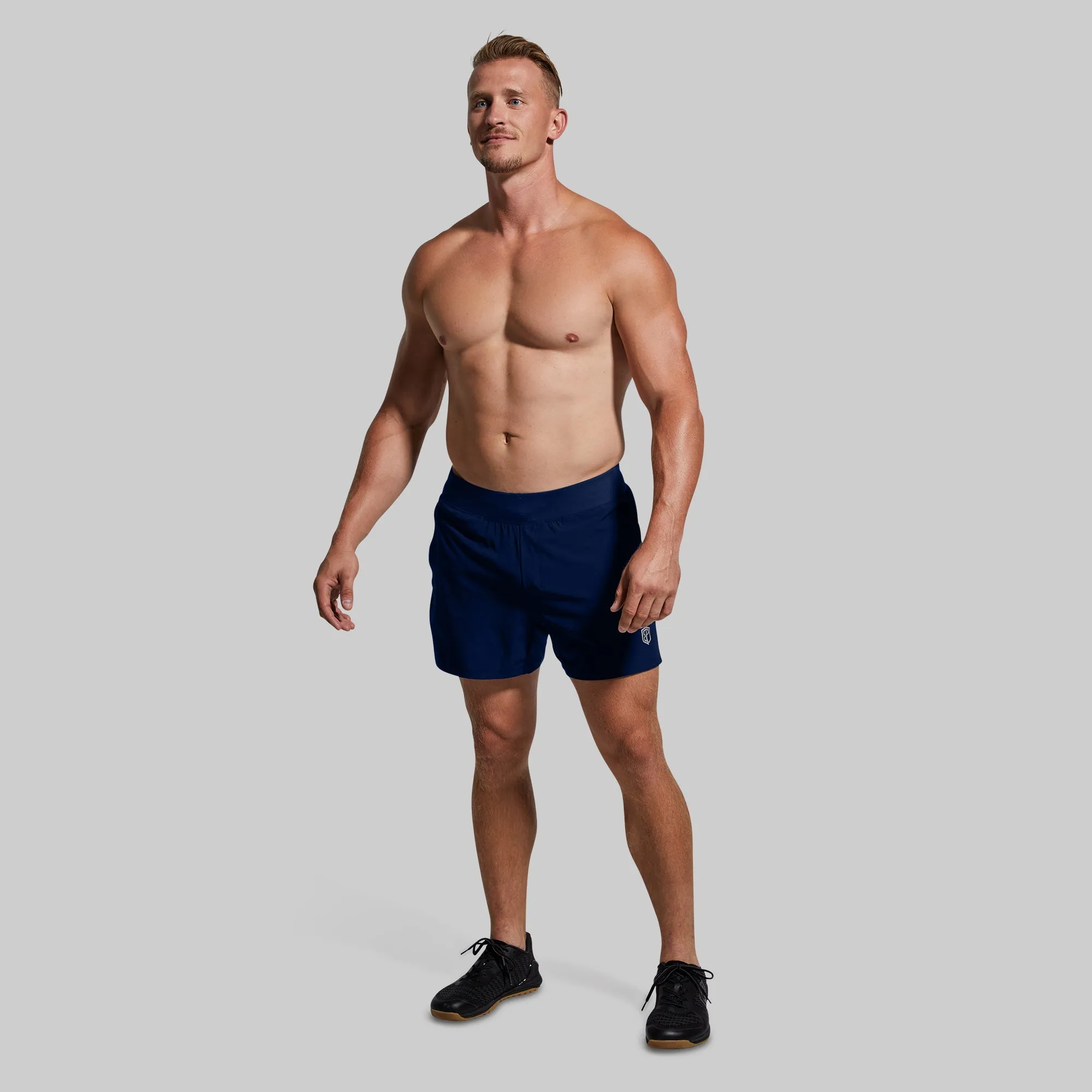 Versatile Short w/ Compression 5" (Navy)