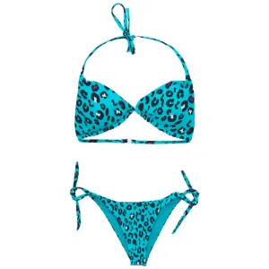 WOMEN'S ALLOVER BANDEAU TWO PIECES - MINT